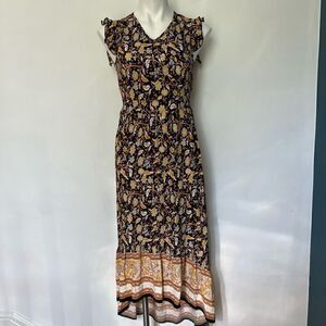 Pretty Garden floral boho dress